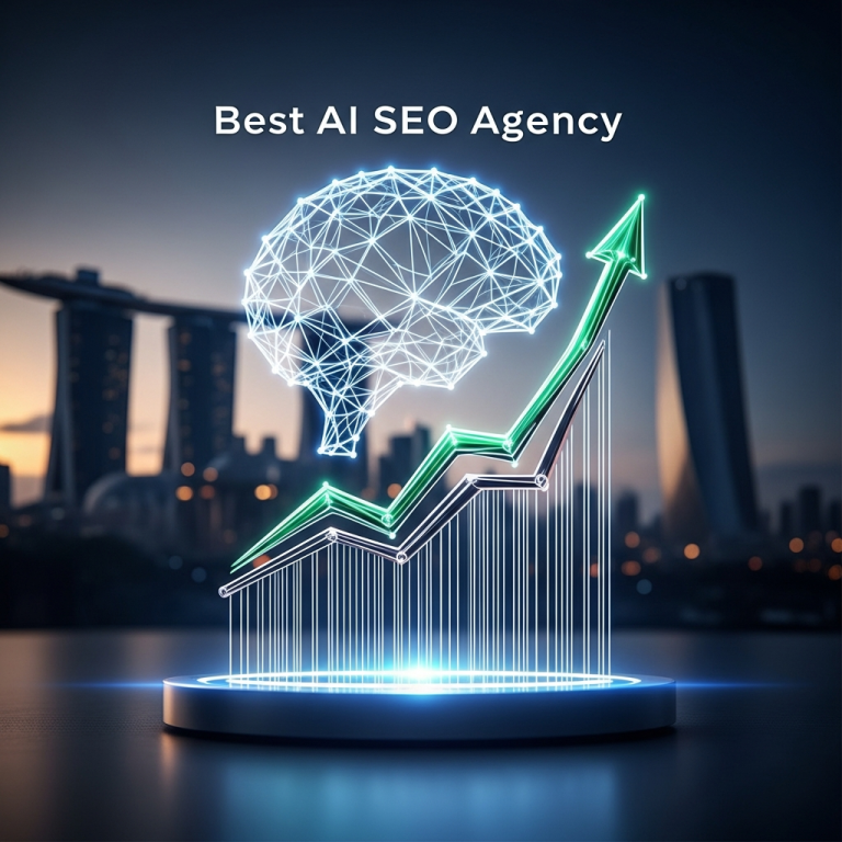 Wykres analityczny pokazujący dominację widoczności klientów agencji Mayko w wynikach generatywnych AI na tle konkurencji w 2026 roku